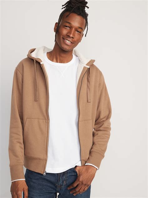 lv sherpa hoodie|Sherpa Hoodies for Men .